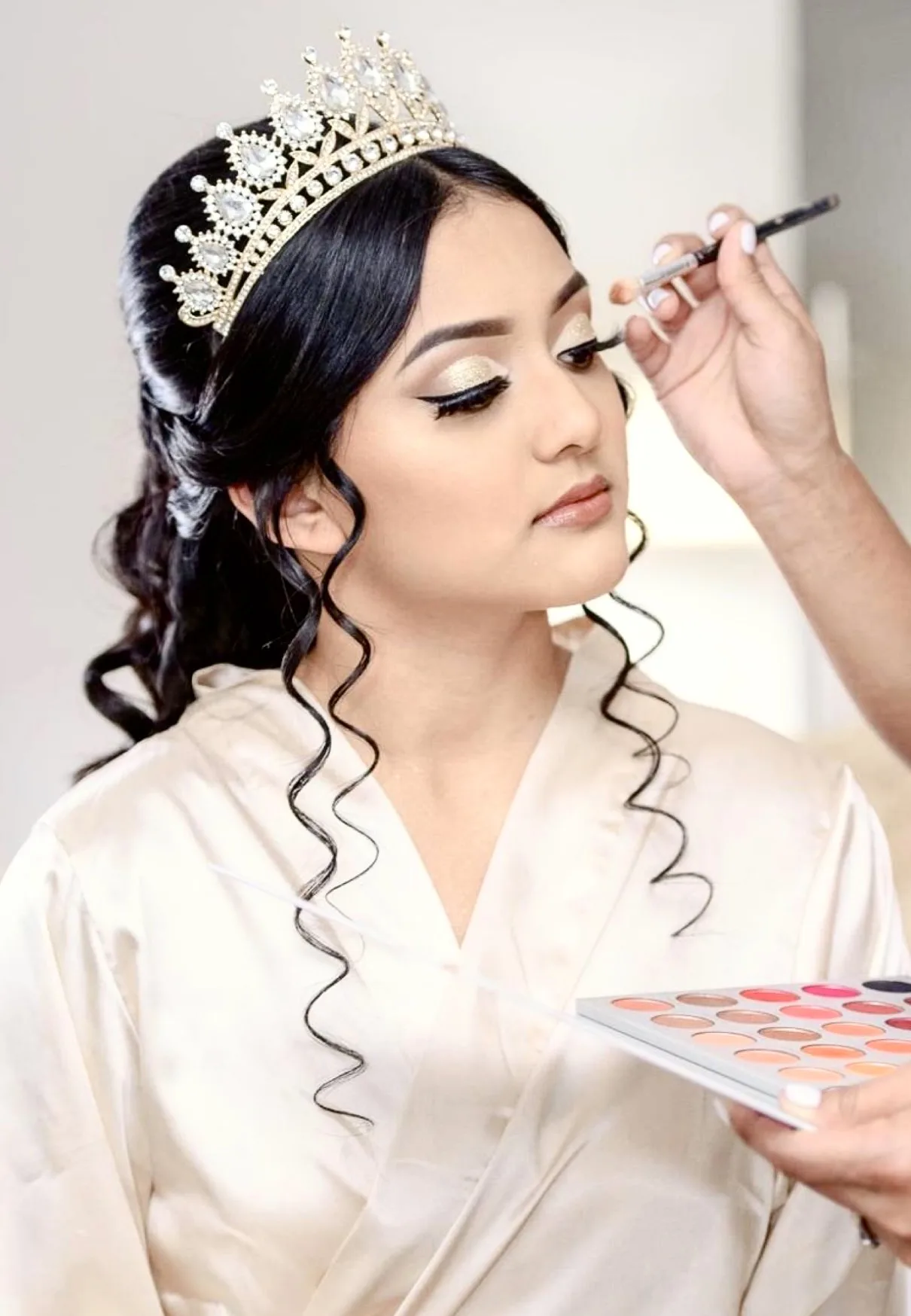 Quinceañera makeup by Styled By Jaide in Delaware